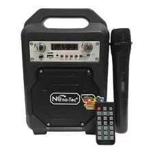 Parlante Amplificador Profecional Nano-tec Nt-p2314 Color Negro 5v