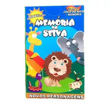 Mini Jogo Memória Da Selva Pcte C/ 12 Cx Festa Junina Prenda