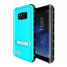 Funda Contra Agua Redpepper Para Samsung Galaxy S8 Azul