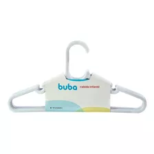 Kit 10 Cabides Infantil De Criança Rosa Azul Branco Da Buba