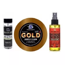 Cola Ultra Hold 41ml+ Removedor C22 + Fita Gold 20 M