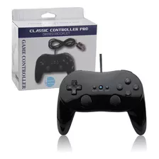 Mando Negro Classic Grip Para Nintendo Wii E Wii U