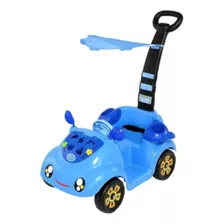 Carro Montable Mini Movil Con Techo Mytoy 5205 Color Azul