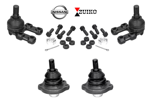 Kit 4 Rotulas Nissan Pathfinder V6 4x4 1991 - 1992 Foto 2