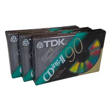 Cassette Cromo 90' Original X 3 Unidades - Tdk Cding2