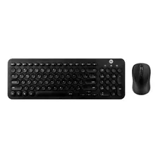 Kit Teclado E Mouse Sem Fio Com Teclas Redondas Bright