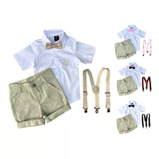 Roupa Infantil Social Batizado Menino Pajem Casamento 