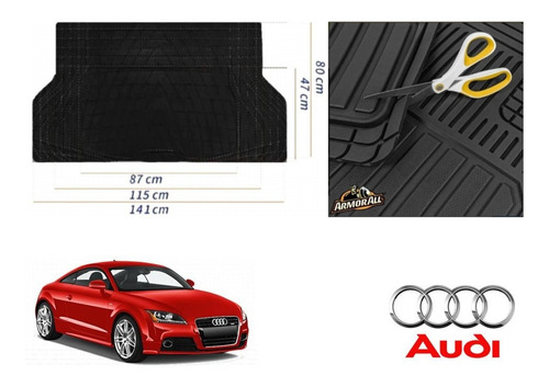 Tapetes Uso Rudo + Cajuela Audi Tt 2007 A 2015 Armor All Foto 3