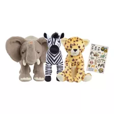 National Geographic Kids Paquete De 3 Animales De Peluc...