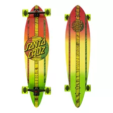 Santa Cruz Mahaka Rasta Fade Pintail Cruzer - Patineta Compl