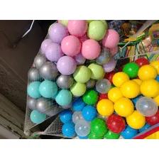 Pelotas 100 Para Alberca Esfera Caramelo 8 Cm Alta Calidad