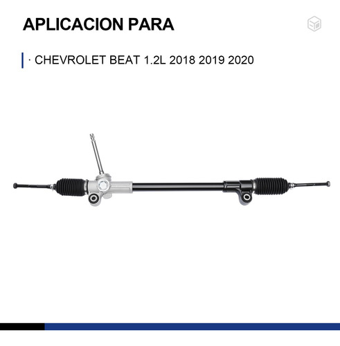 Cremallera Chevrolet Beat 2018 2019 2020 Electroasistida 1.2 Foto 2