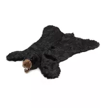 Carstens Felpa Oso Negro Animal Alfombra, Grande.