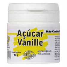 Açúcar Vanille 40g Arcolor