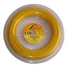 Rolo De Corda Gioco Dorato Twist 1.25 (rolo Com 200 Metros)