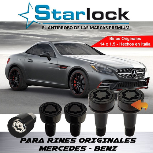 Birlos 14 X 1.5 Mercedes Clase S Maybatch,sedan Y Slc Foto 5