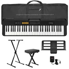 Organo Teclado Casio Cts100 Usb Funda Pie Banco Atril Fuente