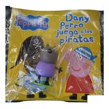 Coleccion Peppa Pig - Dany Perro Juega A Los Piratas+muñeco