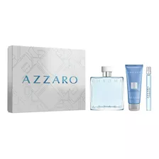 Perfume Hombre Azzaro Chrome Edt 100ml Set 2