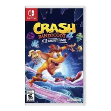 Crash Bandicoot 4 Its About Time Nintendo Switch Nuevo 