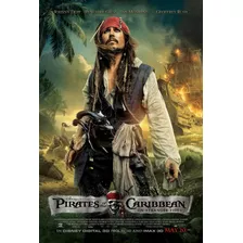 Poster Piratas Do Caribe Navegando Águas Misteriosas A 60x90
