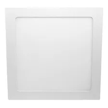 Painel Led Taschibra Quadrado Lux Embutir 18w Bivolt 3000k Cor Branco 110v/220v