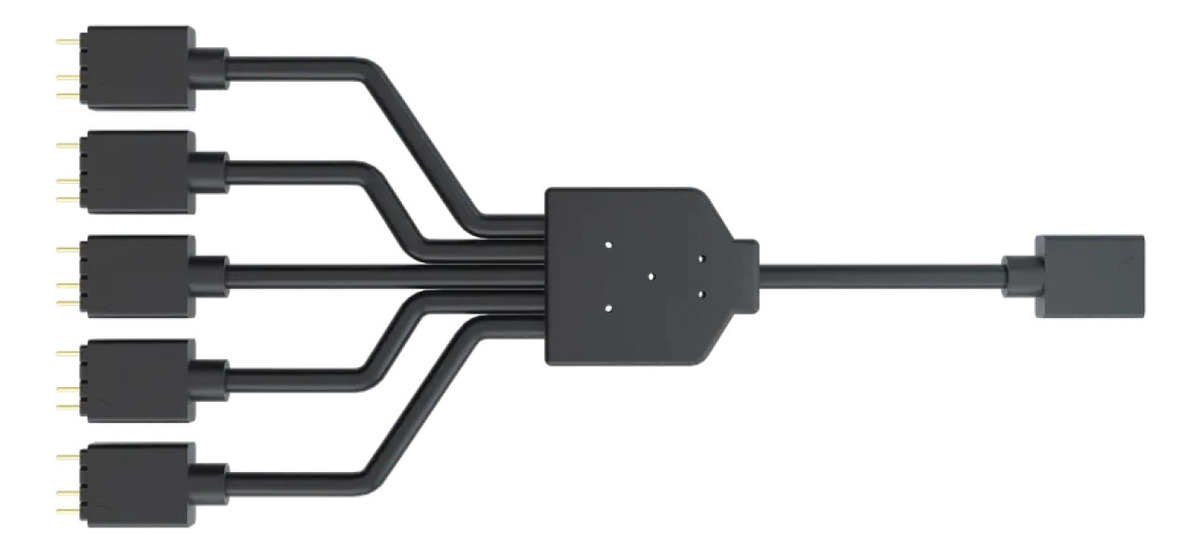 COOLERMASTER ADDRESSABLE RGB 1-TO-5 SPLITTER CABLE