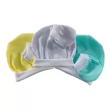 Kit Touca Bebê E Luvas 3 Gorros E 3 Luvinhas Para Rn