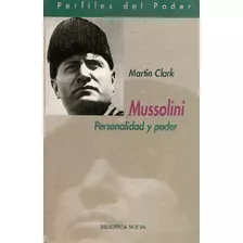 Libro Mussolini De Martin Clark