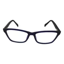 Armação Óculos Fit 2040 Acetato Azul Fosco Masculino