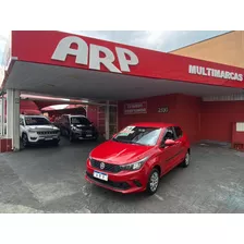 Fiat Argo Drive 1.0 Flex 2019 Vermelho Completo Multimidia