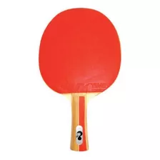 Paleta De Ping Pong Master 2 Estrellas (clásica O Lapicero) Color Negro-rojo Tipo De Mango Clásica