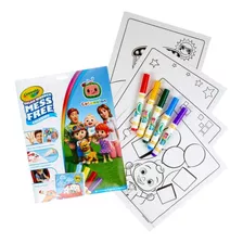 Set Para Colorear Cocomelon 18 Pg Con 5 Rotuladores Magicos