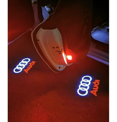 Kit Luz Led Cortesia Proyector Para Puertas Audi Logo Foto 2