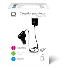 Cargador Para Auto 2+2 Extensible 6.8a M Datacom Pronobel