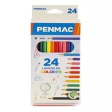 Lápices Penmac Pack X 20 Cajas De 12 Colores 