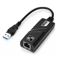 Adaptador Ethernet Usb 3.0 Rede Gigabit Rj45 10/100/1000cabo