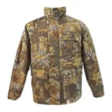 Campera Gabardina Camuflado Seco Suri 6 Bolsillos Int/polar 