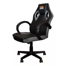 Cadeira Gamer Reclinável Ergonômica Oex Gc-200 Cor Preto/cinza Material Do Estofamento Couro Sintético