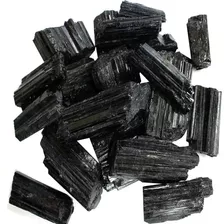 Pedra Turmalina Negra Bruta 500g Semi Preciosa Proteção Cura