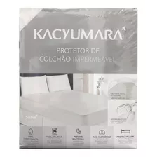 Protetor De Colchão Kacyumara 100% Impermeável Solteiro