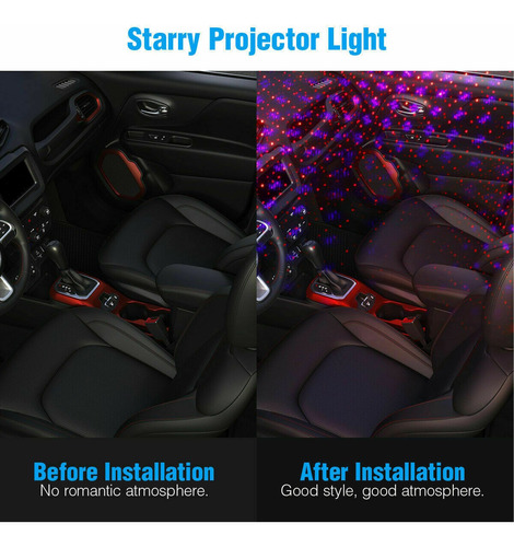 Mini Lampara Luz Led Usb Interior Carro  Foto 6