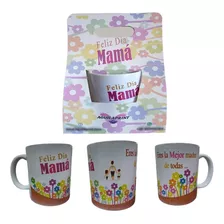 Pack 5 Taza Dia De Las Madres Con Caja Premium