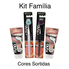 Kit 2 Escova De Língua Tung Brush + 2 Tung Gel 85g Original