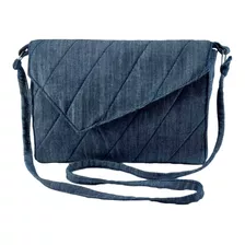 Bolsa Sanfonada Jeans Feminina