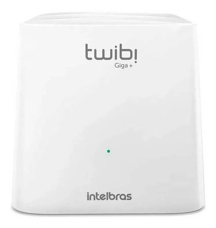Roteador, Sistema Wi-fi Mesh Intelbras Kit Twibi Giga+ Branco 100v/240v 2 Unidades