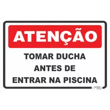 Placa De Sinalização | Atenção | Vários Tipos Modelos 30x20