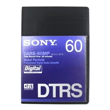 Fita De Áudio Digital Hi8 Dtrs Sony Dars-60mp 60 Minutos