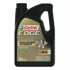 Aceite Castrol Edge 5w-40 Euro Sintetico 4.73 Litros