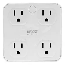 Enchufe Inteligente Nexxt Nhp-t610 Wi-fi 4 Conectores Us /vc Color Blanco